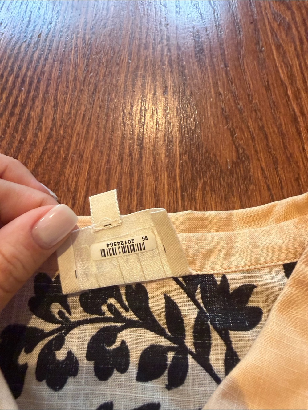 Sezane Claudio Long Sleeved Shirt in Nora Print Size 42 / L - Picture 4 of 8